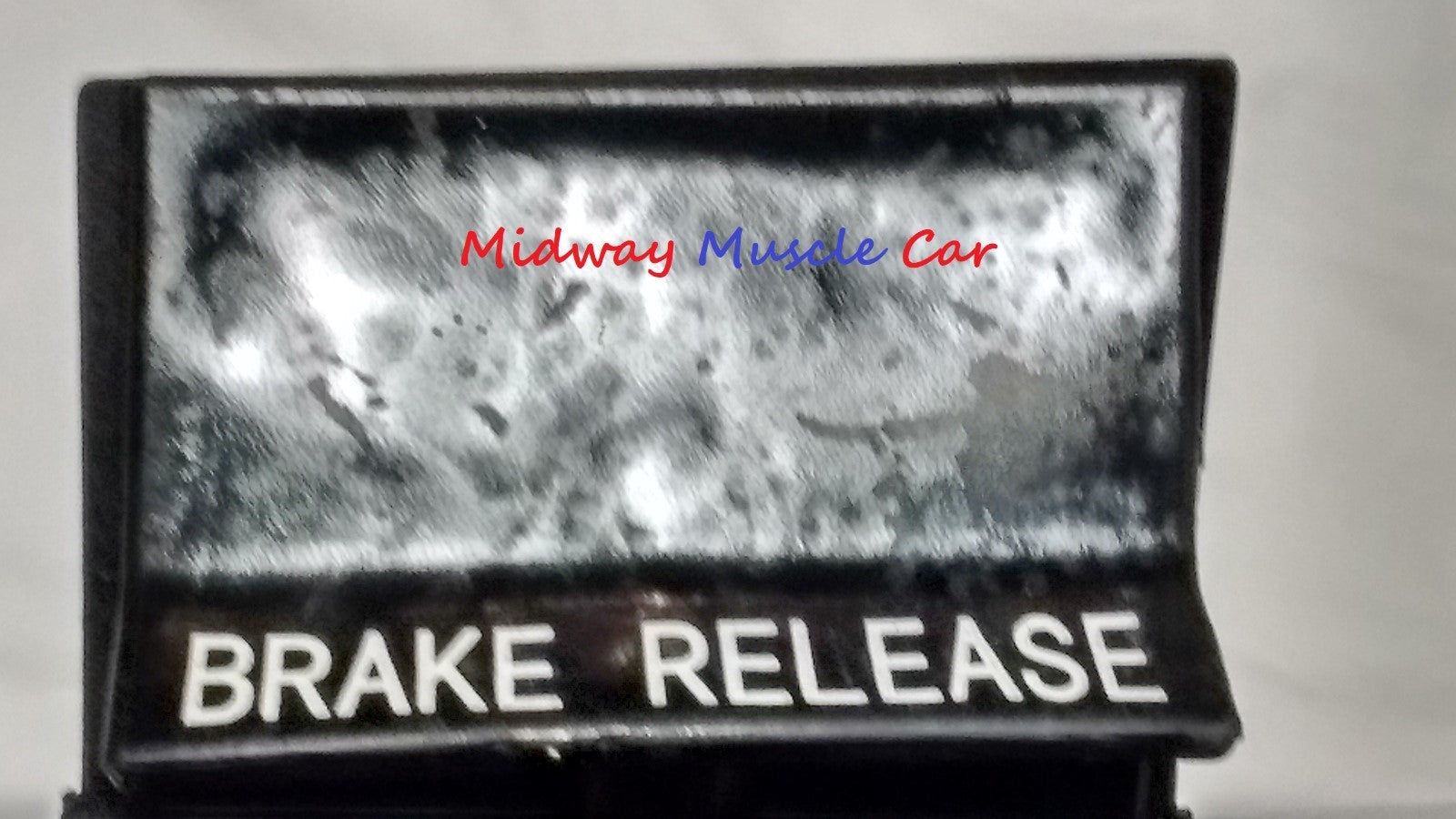emergency parking brake release pull cable handle 70-81 Pontiac T/A Firebird