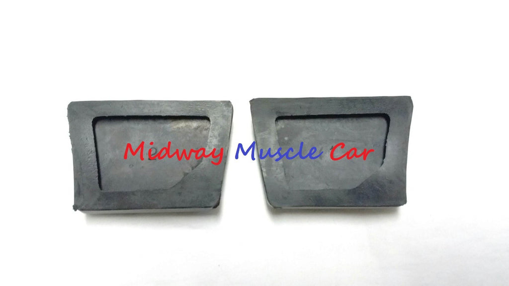 correct rubber  brake & clutch pedal pad set 64-72 Pontiac GTO Lemans Tempest