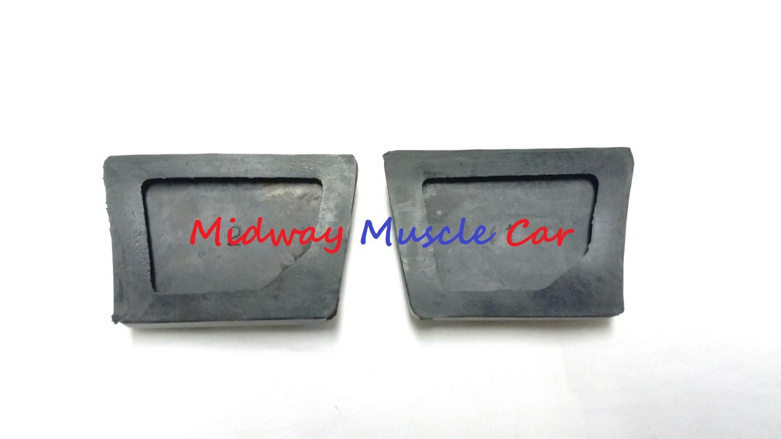 correct rubber  brake & clutch pedal pad set 64-72 Pontiac GTO Lemans Tempest