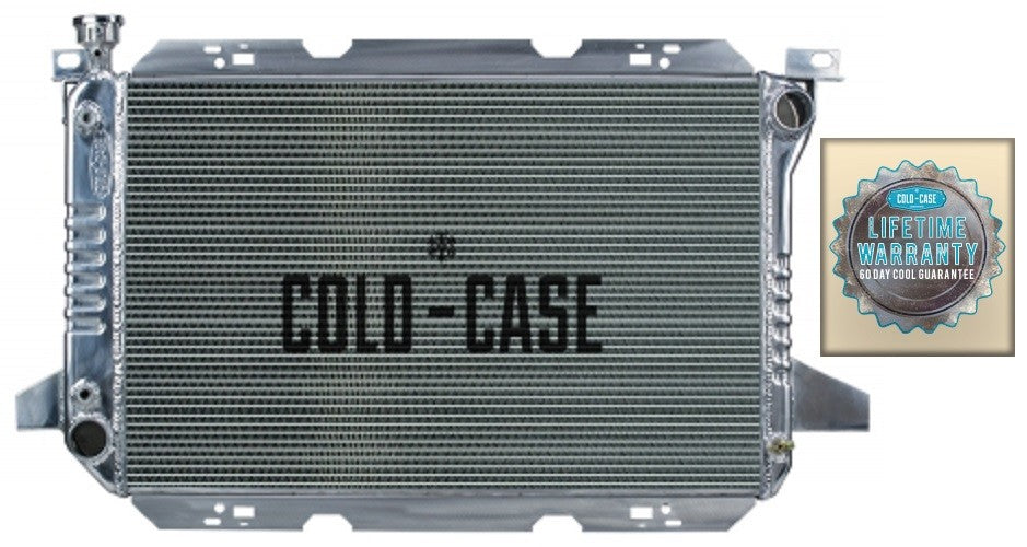 85-96 Ford Truck F-150 F-250 Cold-Case aluminum performance radiator