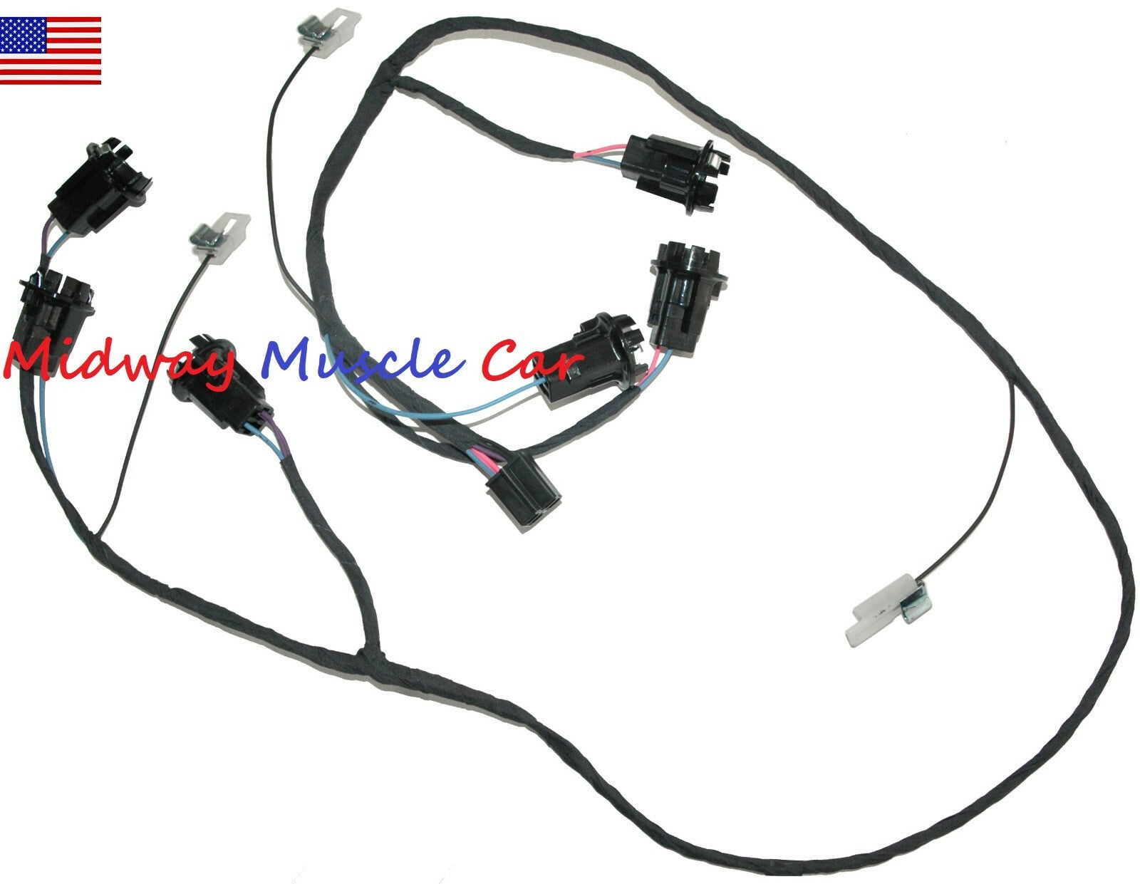 rear body tail light wiring harness 63 64 Pontiac Grand Prix GP G/P