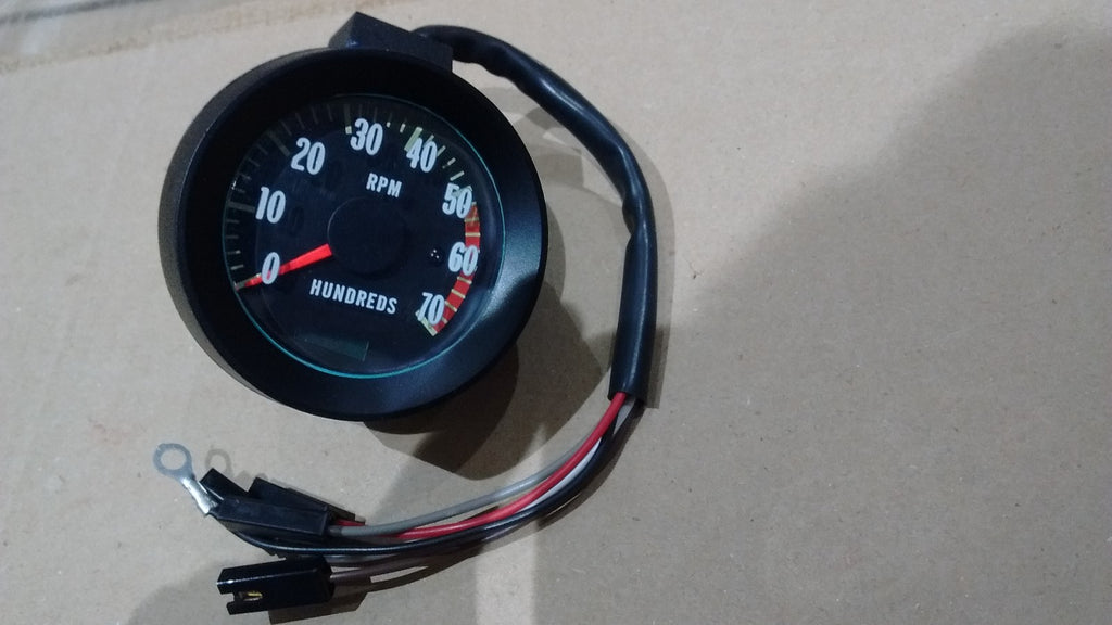 67 Chevy chevelle BLINKER TACH TACHOMETER malibu el camino  5500 rpm redline