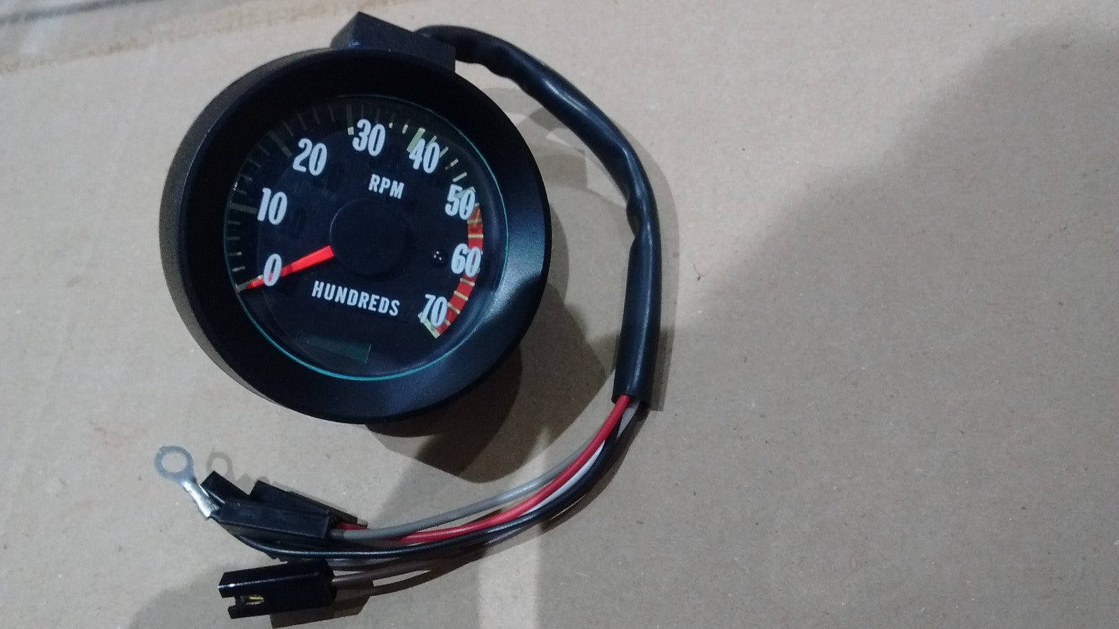 67 Chevy chevelle BLINKER TACH TACHOMETER malibu el camino  5500 rpm redline