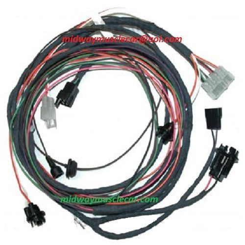 rear body light wiring harness 62 1962 Chevy Chevrolet Impala Post sedan