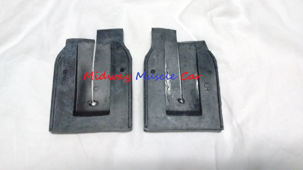 A-body Quarter Door Jamb Window U- Seals 66 67 Chevelle Cutlass Skylark GTO