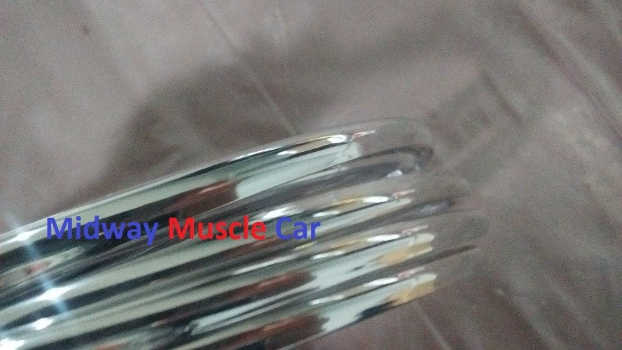 69-72 bucket seat chrome trim Chevy Chevelle GS 442 Cutlass skylark Pontiac GTO