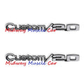Custom / 20 fender emblem pr 69-72 Chevy C10 K10 Pickup Truck Suburban
