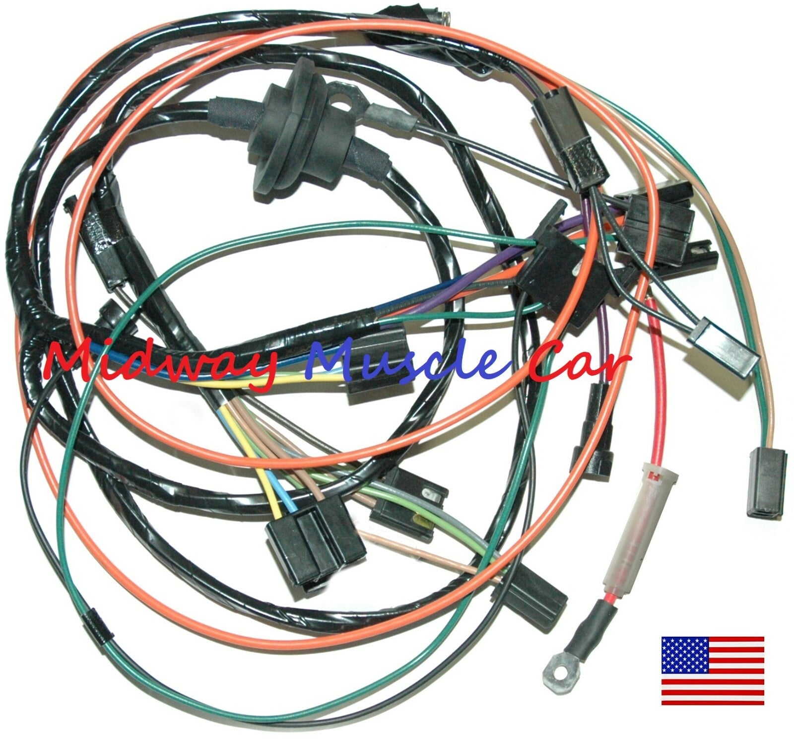 air conditioning a/c wiring harness 74 75 76 Chevy Corvette    350 454 ncrs