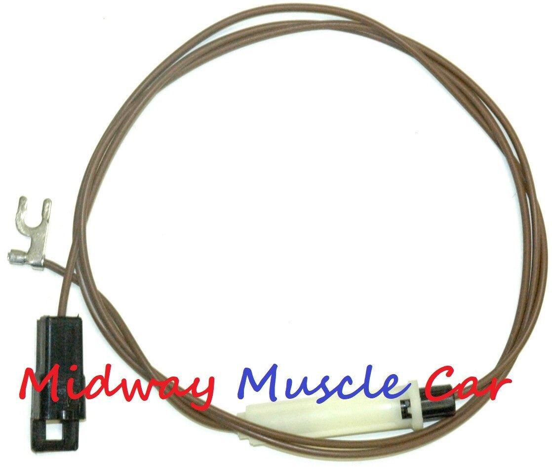 dash tach wiring harness coil to tachometer 66 67 Pontiac GTO LeMans Tempest
