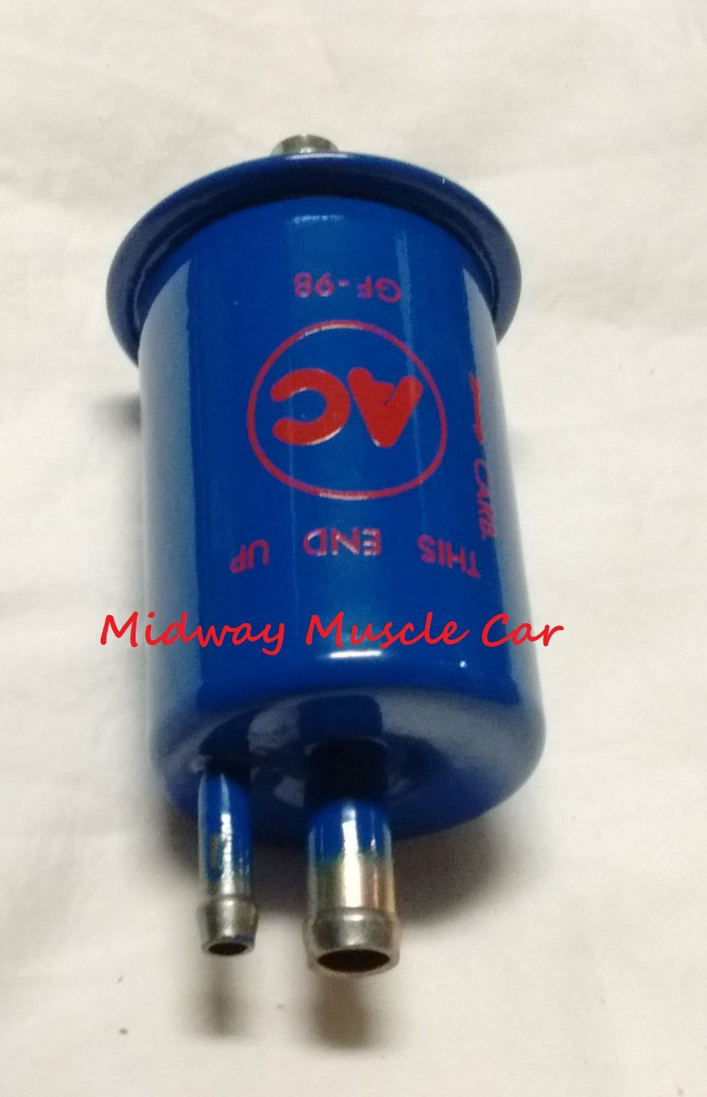 NEW blue with red AC delco logo GF-98 fuel filter Chevy Chevelle Pontiac GTO