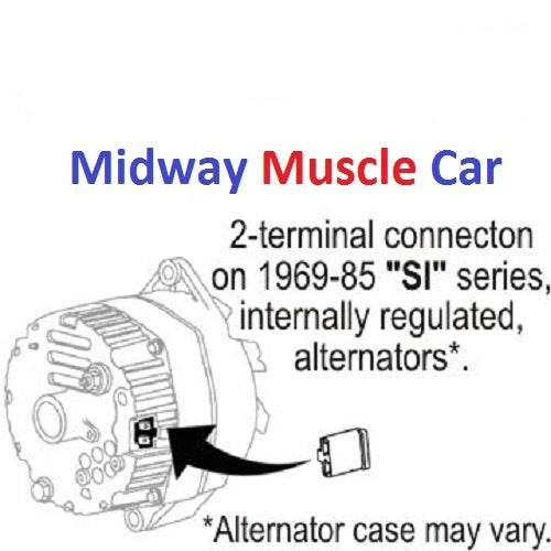 front end headlight lamp wiring harness 67 68 Chevy Camaro internal reg alt