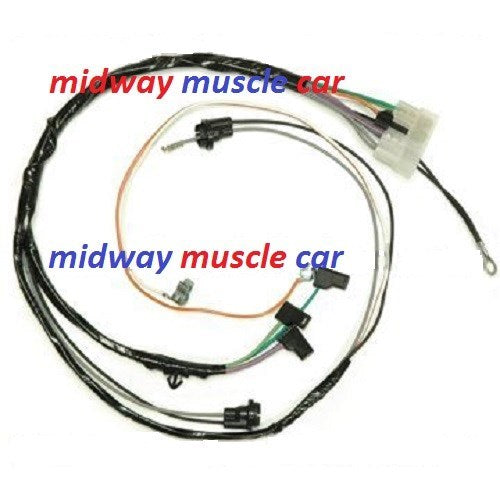 automatic trans console wiring harness 68 69 70 71 72 Chevy Chevelle Malibu