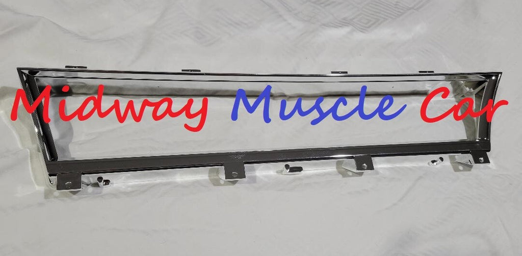 floor shift dash bezel plate  66 67 Chevy Chevelle El Camino Malibu