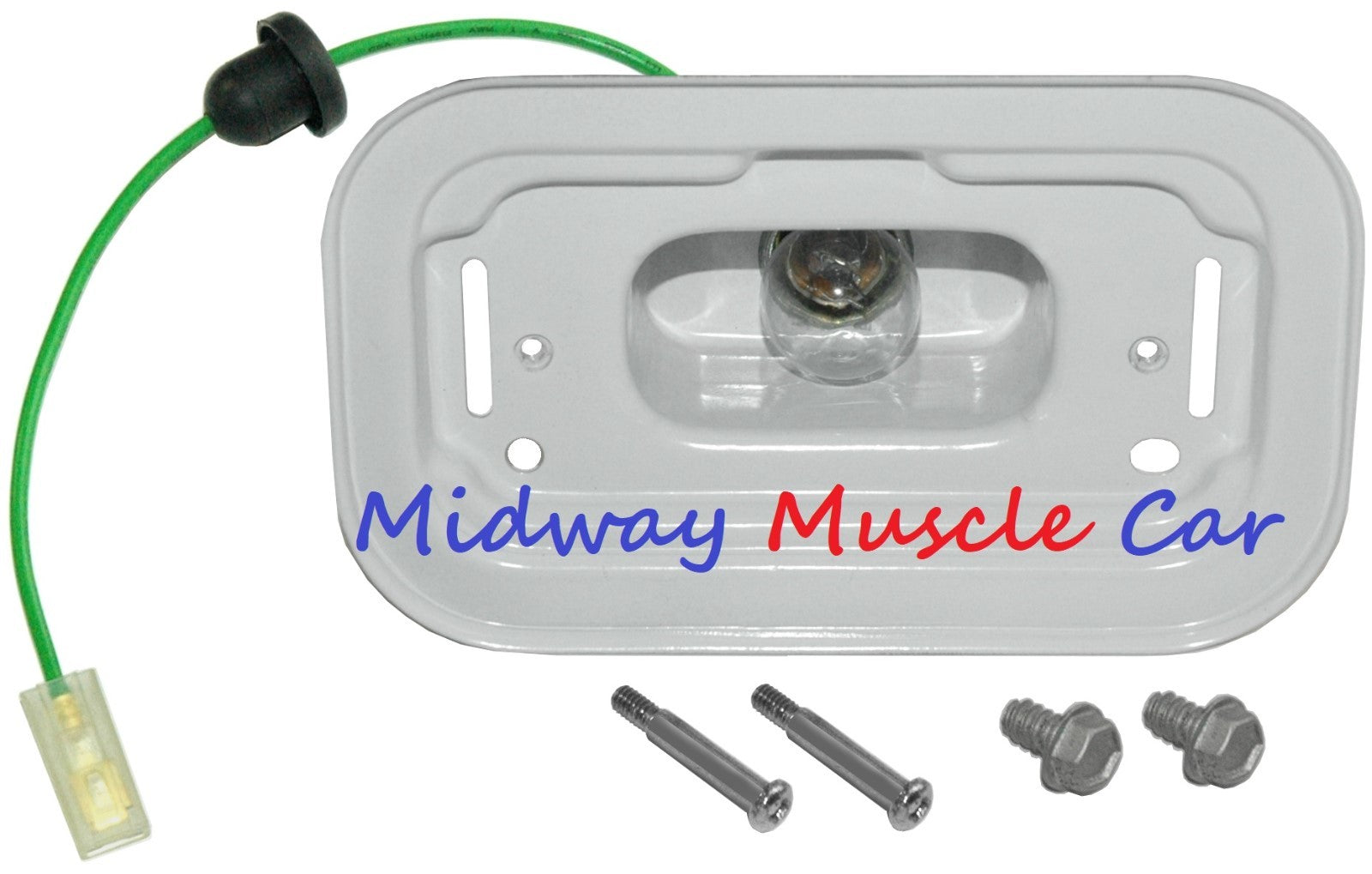 NEW CORRECT rear bumper backup reverse light lamp housing 67 Olds Cutlass 442