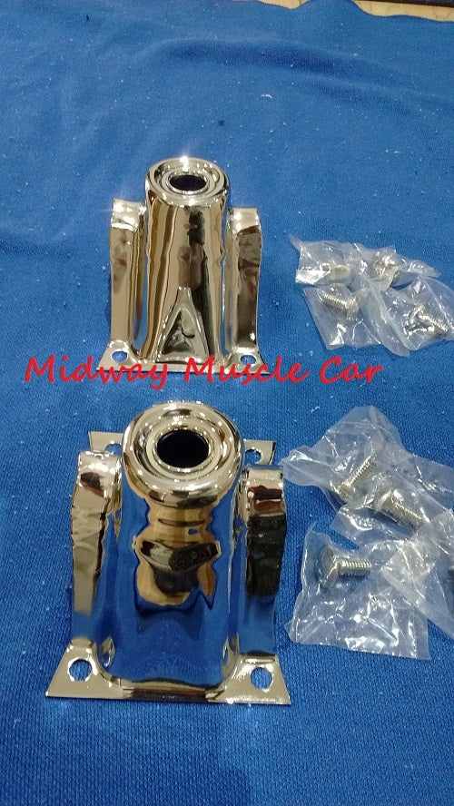 custom chrome front end shock towers 62 63 64 65 66 67 Chevy II Nova