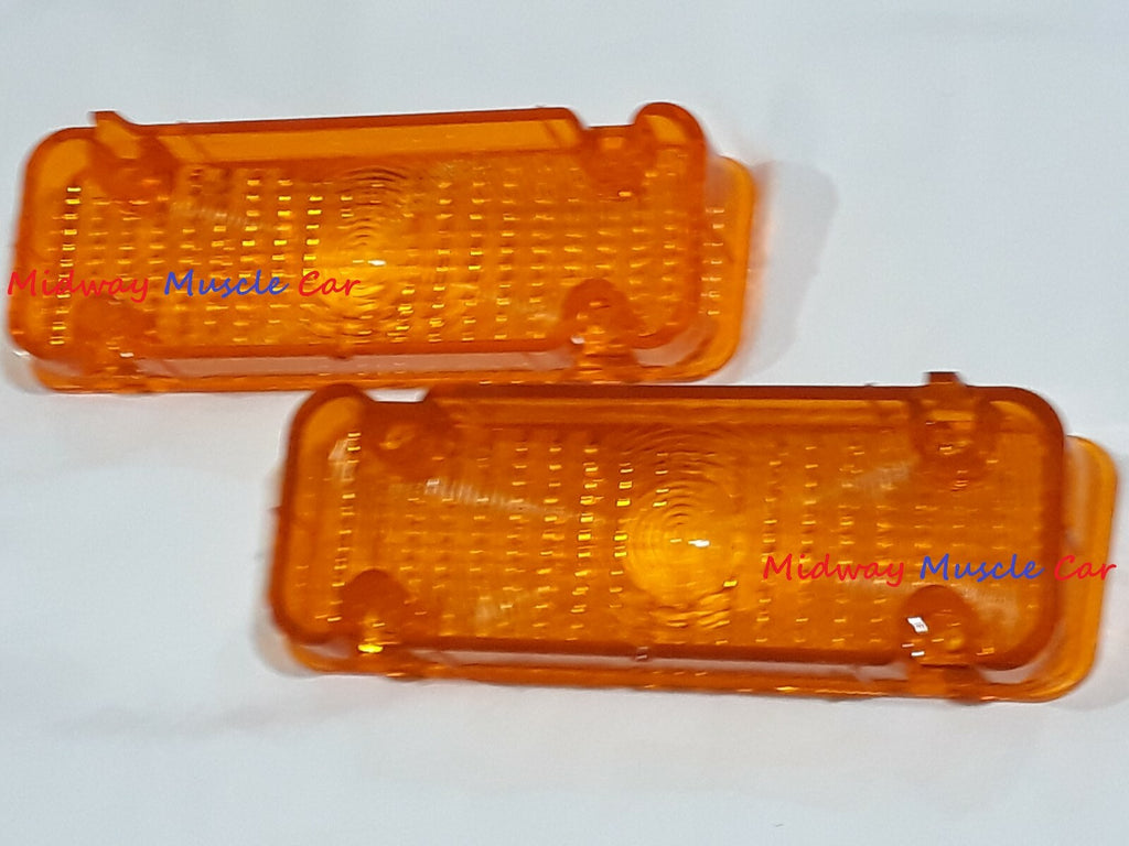 front bumper turn signal parking lens pr 71 72 Chevy K10 C10 pickup truck Blazer