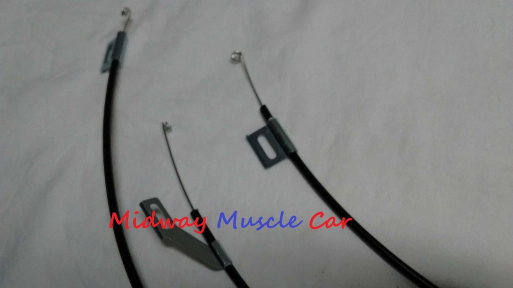 heater control cable set w/o A/C 68-72 Chevelle El Camino Malibu   ( 3 cables )