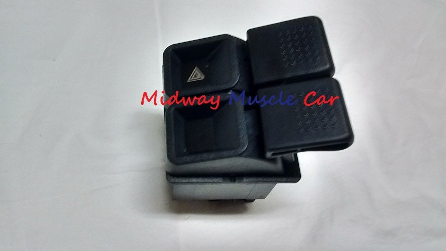 NEW  hazard dash rocker switch  w/o rear defrost 87-93 Ford Mustang GT LX 5.0