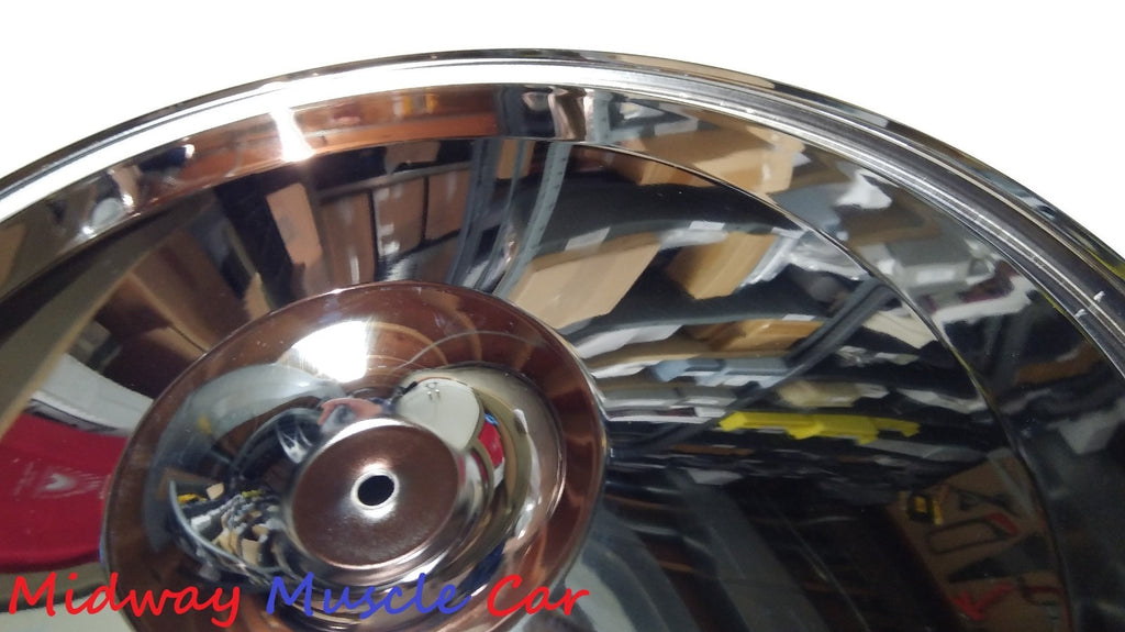 17" chrome air cleaner lid 67-74 Pontiac GTO Firebird Olds 442 GS 400 455 350