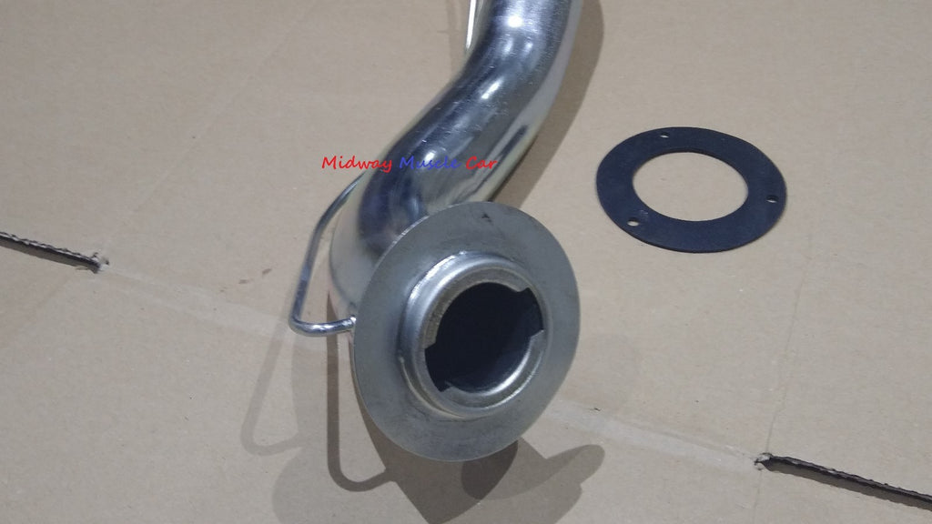gas fuel tank filler neck with gasket 62 63 64 Chevy II Nova