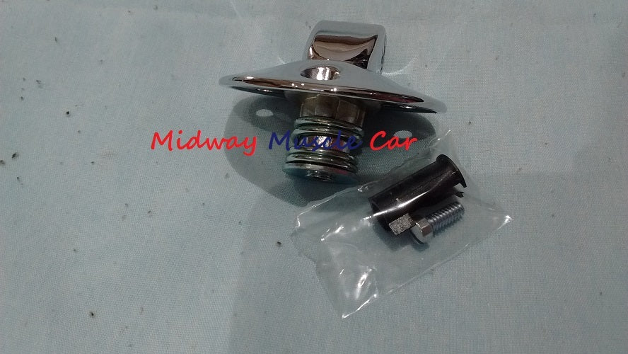 chrome sunvisor sun visor support bracket (pr) Chevy GTO Camaro Chevelle 442 GS
