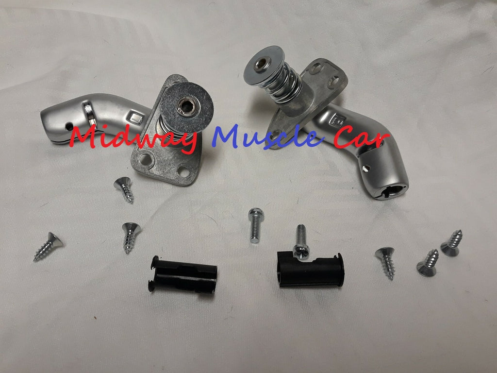 convertible sun visor support bracket (pr) Chevy GTO Camaro Chevelle 442 GS