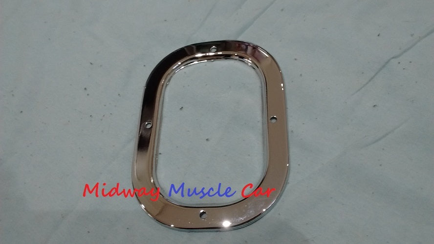 66-72 Pontiac GTO judge Lemans manual trans floor shift shifter boot trim plate