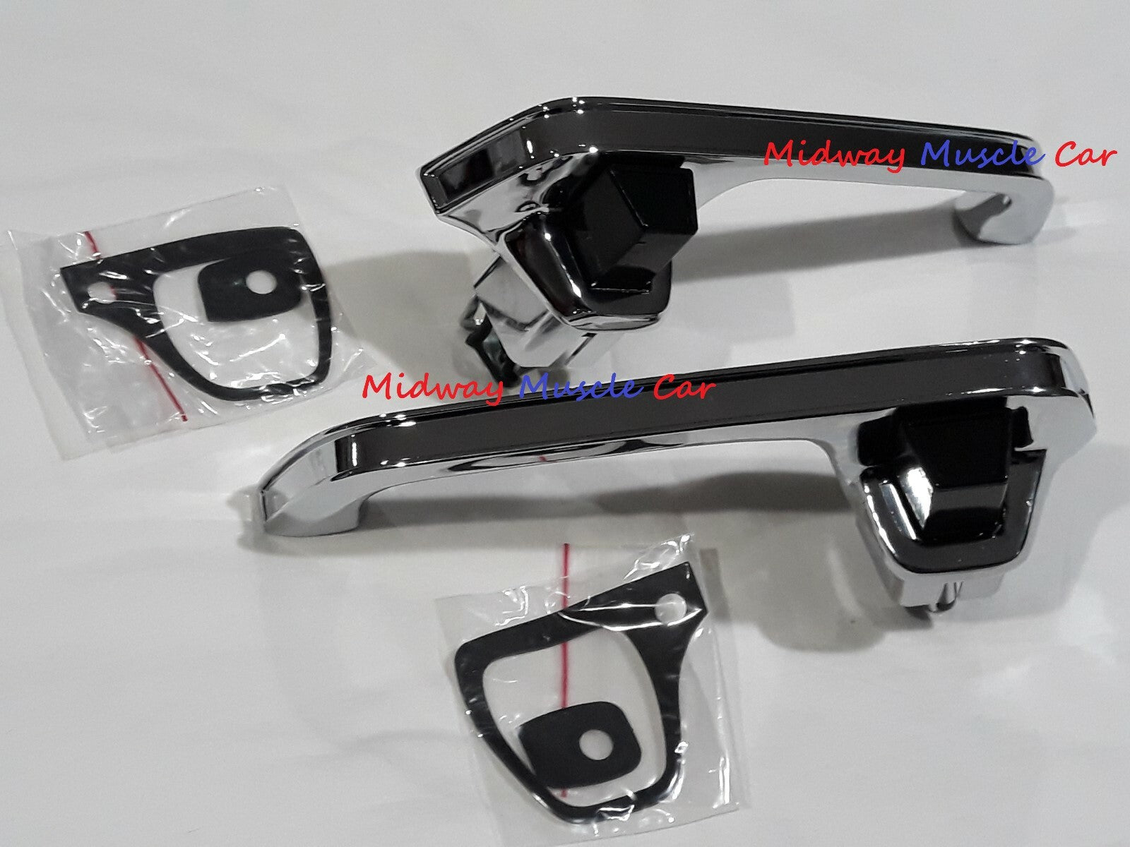 outside door handle complete kit (pr) 73-87 Chevy GMC Pickup Truck Blazer C10