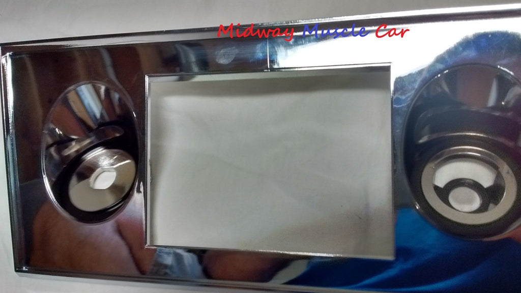 radio faceplate trim bezel surround 66 67 Chevy II Nova