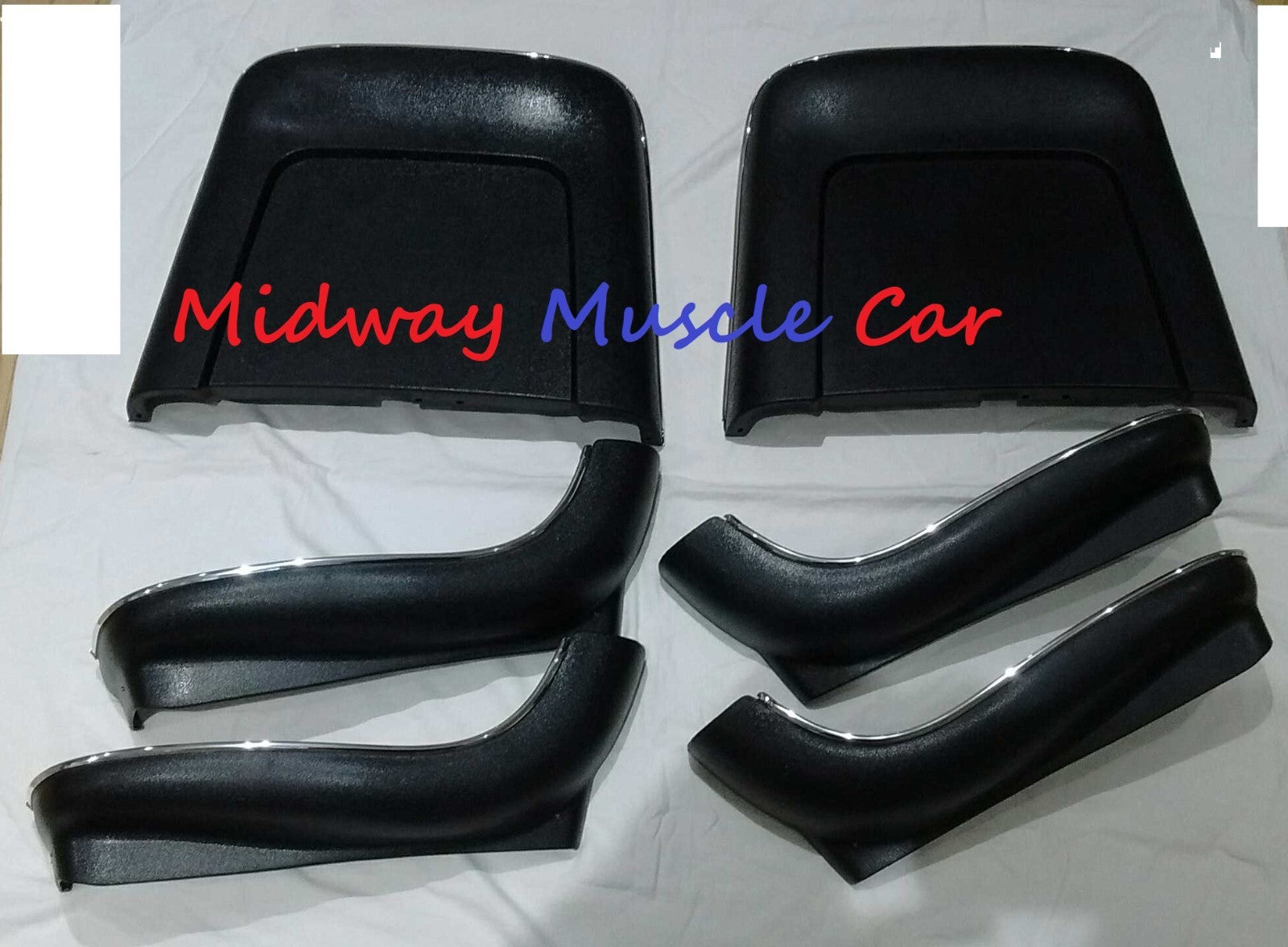 bucket seat plastic seatback & side trim panels 68 Chevy Chevelle Pontiac GTO