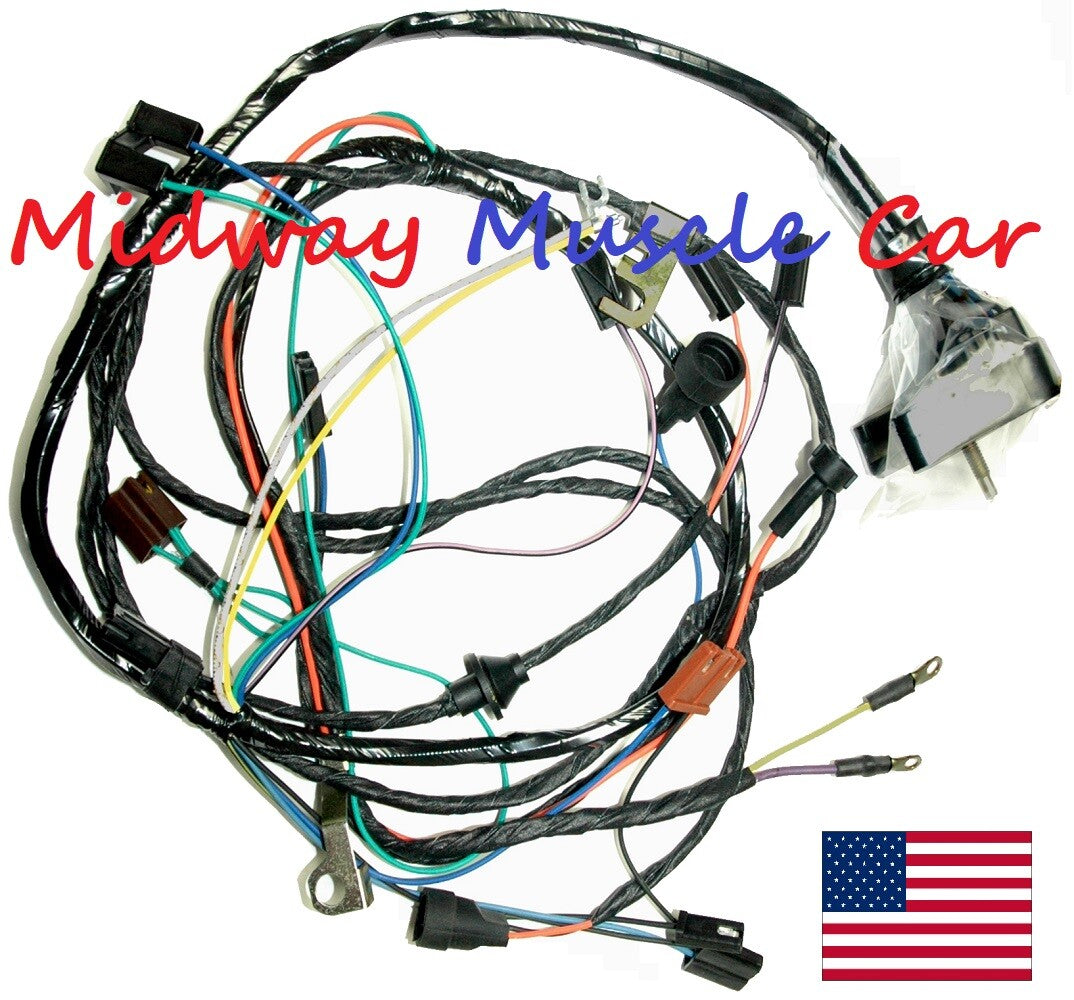 engine wiring harness 70 71 Chevy Camaro 350 307 396 ss rs/ss z/28