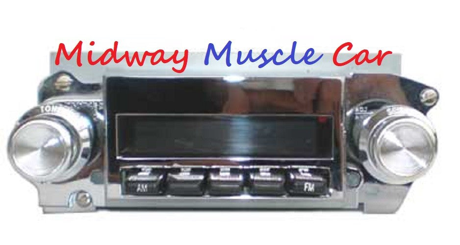 69 70 71 72 Pontiac GTO Lemans G/P Digital AM/FM radio stock dash 4 ch USB Mp3