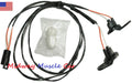 under dash courtesy light wiring harness 71 72 Pontiac GTO lemans judge
