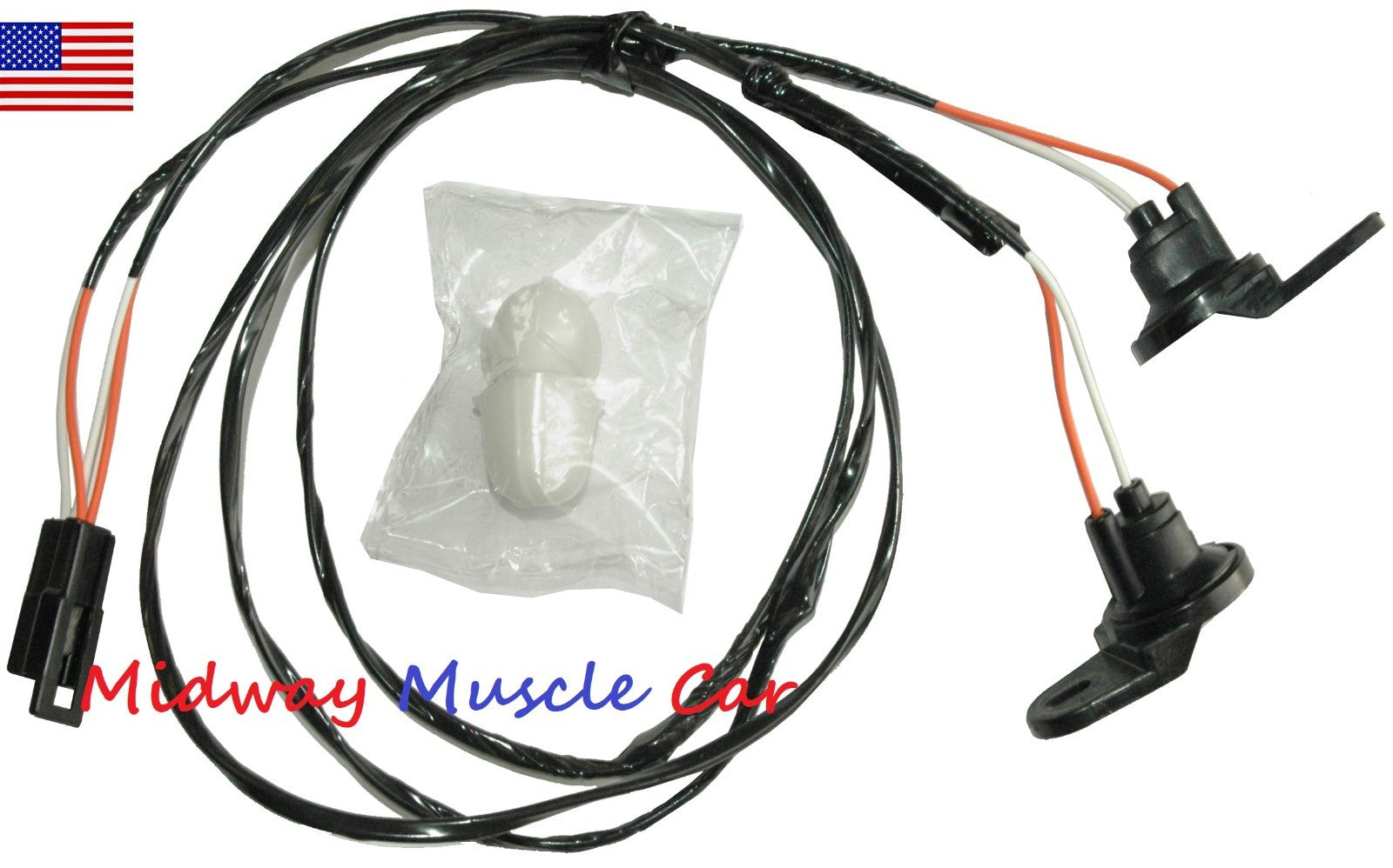 under dash courtesy light wiring harness 71 72 Pontiac GTO lemans judge