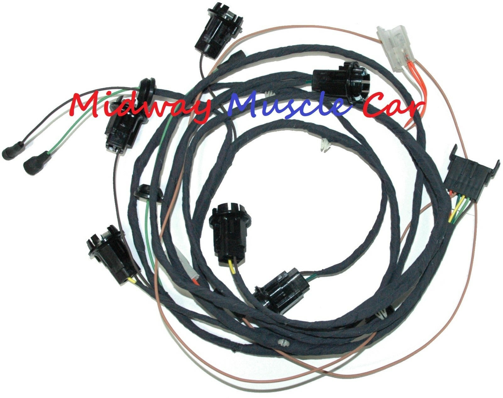rear body tail lamp light wiring harness 65 66 67 Buick Skylark GS Hardtop Coupe