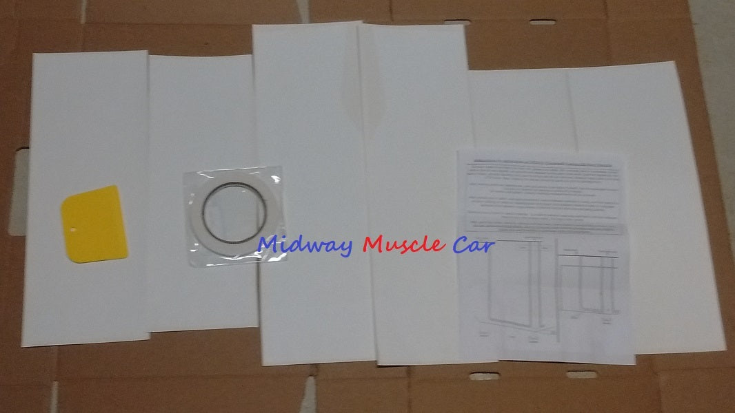SS body hood stripe stencils stencil kit 70 71 72 Chevy Chevelle Malibu