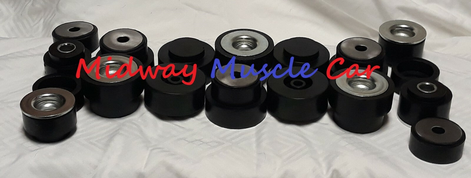 Rubber Body Mounts Bushings Cushions 68-72 Chevy Pontiac Chevelle Malibu GTO 442