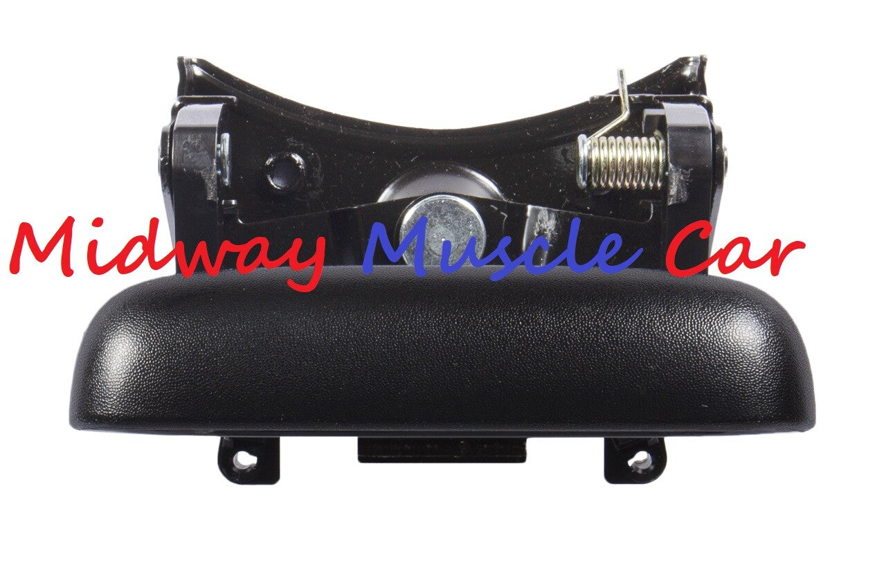 Black Tailgate Handle Assembly 99-06 Chevy GMC Pickup Silverado Sierra Hummer H2