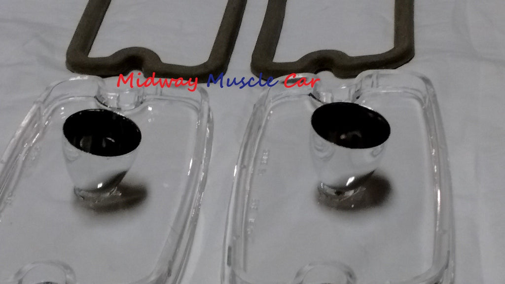 69 70 Pontiac GTO Judge front turn signal parking lamp light assy  lens & gasket