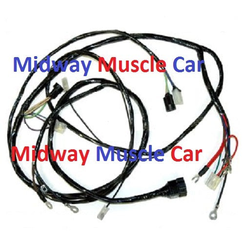 front end headlamp light wiring harness 58 59 60 Chevy Impala Biscayne Bel Air