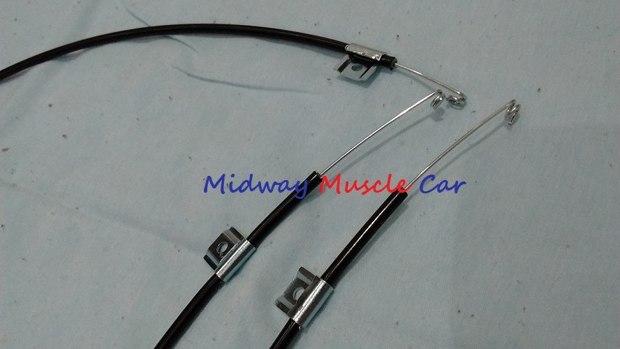 heater control cable set w/o A/C  66 67 Chevelle El Camino Malibu   ( 3 cables )