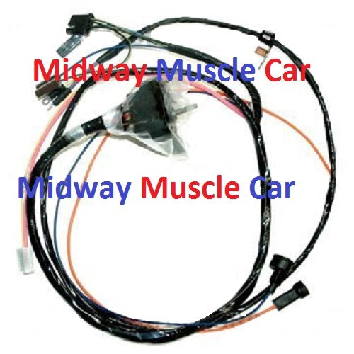 68 69 Chevy Chevelle Malibu el camino HEI engine wiring harness 327 350 396 427