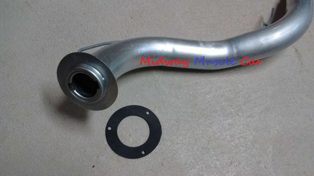 gas fuel tank filler neck with gasket 65 66 67 Chevy II Nova