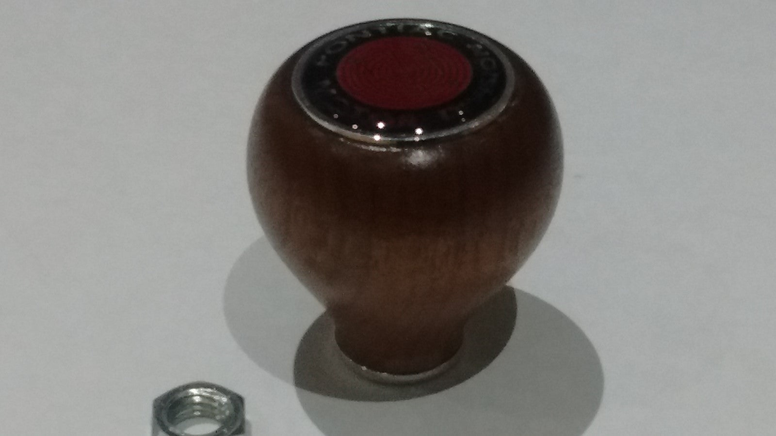 correct PMD walnut wood 4 speed shifter knob Pontiac GTO Judge Firebird T/A