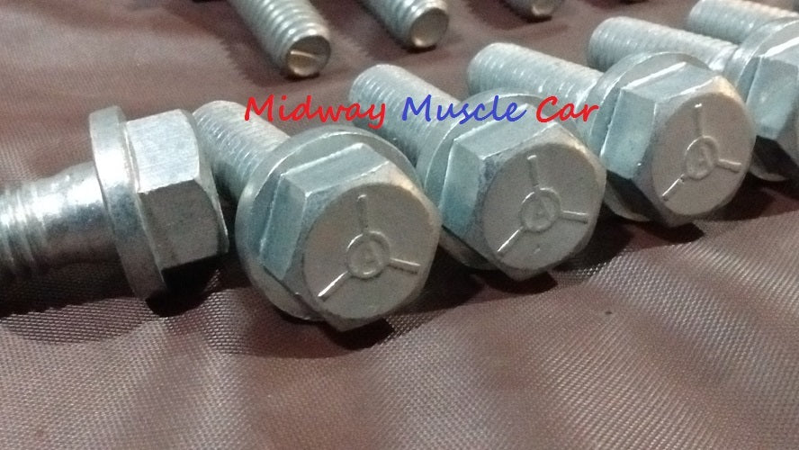 big block alum intake manifold bolts 65-72 Chevy Chevelle Camaro Nova 396 454 69