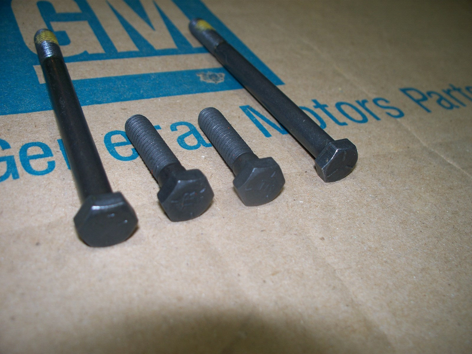 NOS carb mounting bolts Chevy Corvette Chevelle Camaro 4bbl quadrajet