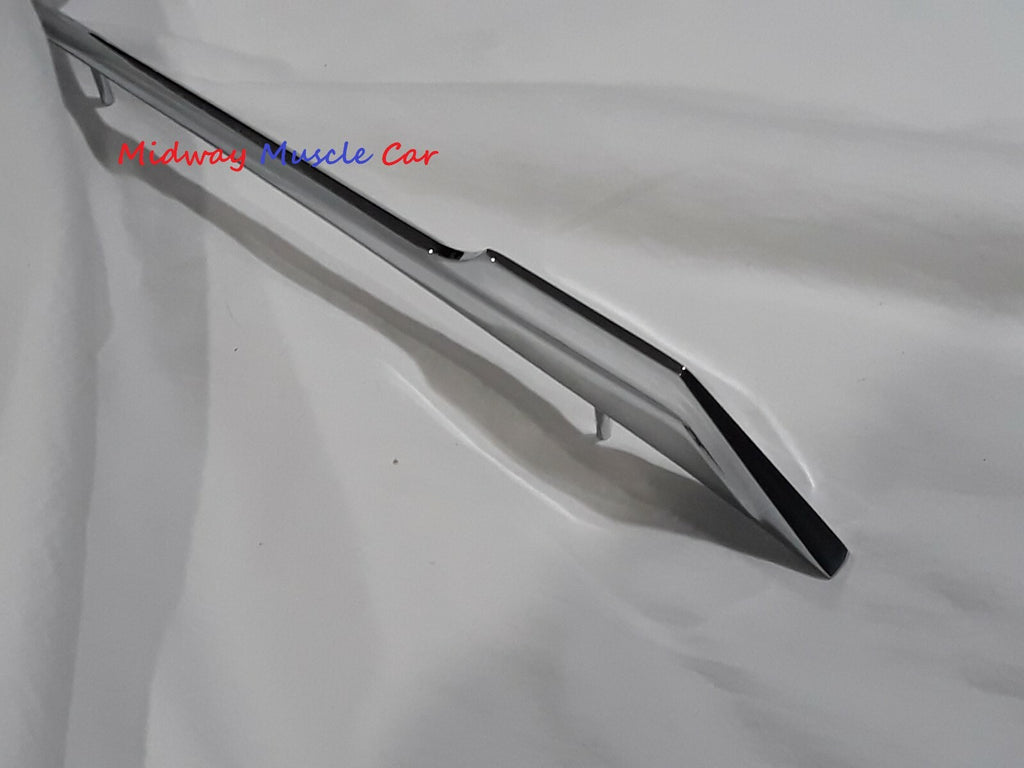 front chrome hood spear w/ nuts 1966  66 Chevy Chevelle Malibu El Camino