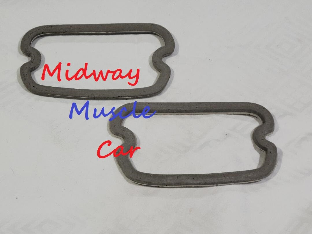 69-72 Pontiac Firebird T/A front turn signal parking lamp light lens gasket pair