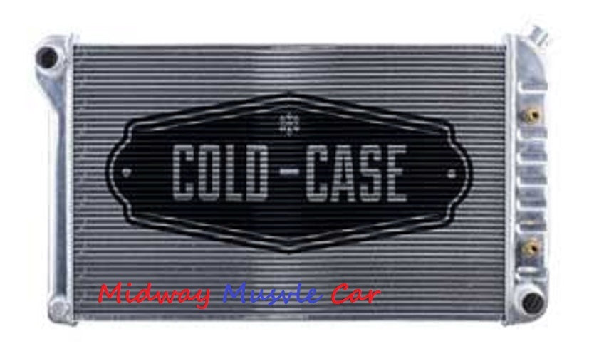 68-72 Chevelle GTO 442 Cutlass Skylark  Cold-Case aluminum radiator w/Auto trans