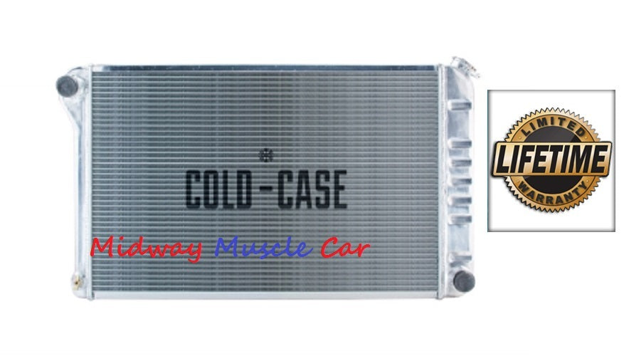 70-81 Pontiac Firebird Trans Am   Cold-Case aluminum radiator   manual trans